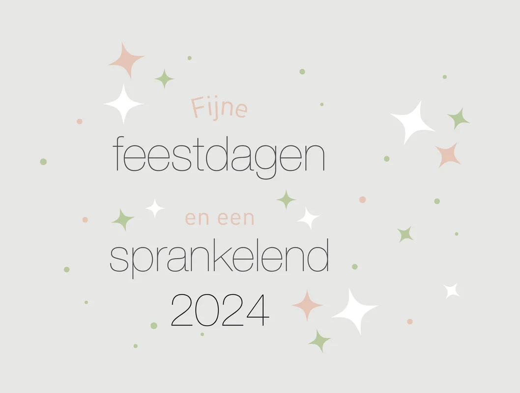 Kerst en nieuwjaar wens